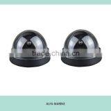 Great 2 Pack with Flashing Red LED Light Dummy Fake Security Cctv Dome Camera
