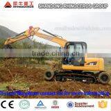 High Quality&China Cheap 8 Ton 0.25 m3 Wheel Excavator,crawler Excavator With Yanmar1 Engine thumbnail-5