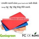 OEM/ODM 2600mah Ultra Slim Power Bank Popular Promotional Gift 2016 thumbnail-2