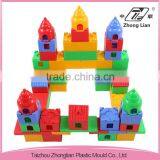 Kid's Colorful City Construction Big Plastic Building Blocks Toys thumbnail-2
