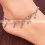 FANCY DESIGN A50020 Antique Silver Anklets thumbnail-1