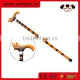 Hand Carved Wooden Old Man Walking Stick Crutch