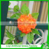 Artificial Green Leaf Vine With Flowers for Decoration thumbnail-6
