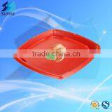 SM1-3123Red Printing Disposable Plastic Tray Blister