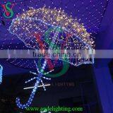 2016 New 3D Motif Waterproof Hanging Street Decorative Umbrella Light thumbnail-4