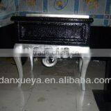 Royal Luxury Bedroom Black Side Table thumbnail-1