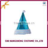 High Quaility Cheap Colorful Sequin Soft Christmas Hat thumbnail-2