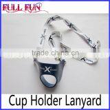 2016 Various Style Cup Holder Lanyard Polyester Lanyard thumbnail-4