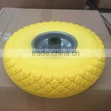 flat free wheelbarrow tire pu foam 350-4