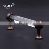 Crystal Collection Clear Plating Coffee Glass Handle