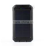 2016 New IP68 Waterproof 10000mah Mobile Solar Charger Power Bank With Led Light thumbnail-2