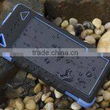 Outdoor Real Capacity Solar Power Bank 8000mah Waterproof IPX6