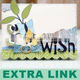 Customized Printing Paper Card/Paper Greeting Cards| Congratulation Card