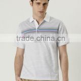 men's engineering stripe polo shirt