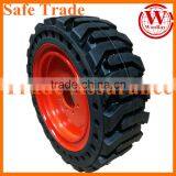 Scrap Yard Lifts Machine Loader Skid Steer Tires 12-16.5 Solid thumbnail-1