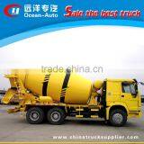 China Manufacture 6X4 Sinotruk Howo 10 Cubic Meters Concrete Mixer Truck thumbnail-4
