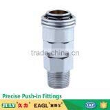 Professional Factory Supply Nickel Plated Brass Forged Fitting Straight of Pipe and Fitting thumbnail-4