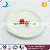 Wholesale Peach Heart Luxury Porcelain Dinner Plate thumbnail-5
