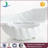 Unique Ceramic Big Salad Nut Leaf Bowls Made in China thumbnail-2