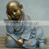 Thingking Monk Statue for Your Garden Decoration thumbnail-1