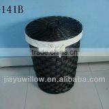 Wicker Trash Can thumbnail-4