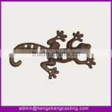 cast iron indoor hollow lizard pendant