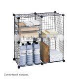 Wire Cubes Storage - Black thumbnail-1