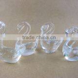 Swan Shaped Glass Craft , Glass Swan , Glassware thumbnail-1