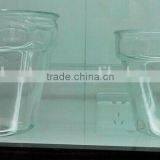 Glass Flower Pot, Glass Plant Pot Garden Pots thumbnail-2