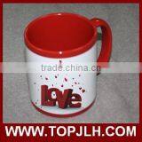 Custom Logo Printed Blank Color Body Ceramic Coffee Cup thumbnail-3