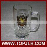 Topjlh High Quality Sublimation Glass Beer Mug With Handle thumbnail-3