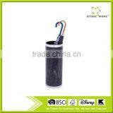 Black Metal Stainless Steel Freestanding Umbrella Stand Holder thumbnail-1