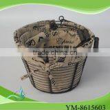 China Wholesale Market Wire Baskets Storage Baskets With Handles Wholesale thumbnail-1