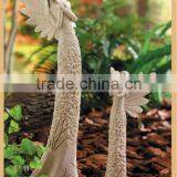 Angel With Dove Sculpture Angle Statue Garden Decoration thumbnail-3