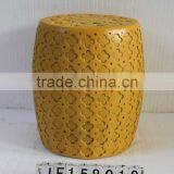 Outdoor Fiberglass Clay Furniture Stool Chair thumbnail-1