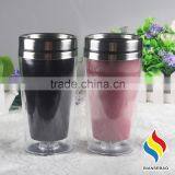 Double Wall 450ml Thermosensitive Color Changing Cup With Design thumbnail-2
