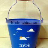 New Water Bucket Painted Metal Bucket thumbnail-1