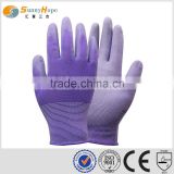 sunnyhope Comfortable Flexible PU gloves manufacturers in china