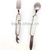 High Quality Stainless Steel Fork and Spoon Tool Set, 6 in 1 Fork and Spool Set thumbnail-1