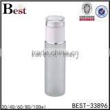 China Cosmetic Hot Products 30 100ml Frosted Glass Bottle for Water Cosmetic Toner With Plastic Cap and Insert thumbnail-6