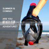 Full Face Snorkel Mask 2.0,2017 New Foldable Full Face Snorkeling Diving Scuba Mask With Detachable GoPro Mount thumbnail-6