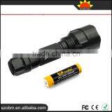 Wholesale OBM ZY-C8 Q5/L2/T6/XML T6 LED 18650 Battery Hunting Tactical Flashlight thumbnail-3