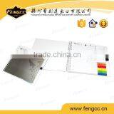 Promotion Cheap Cardboard Paper Cover Spiral Notebook With Color Sticky Inner thumbnail-3