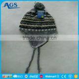 Girl Winter Winter Hat Knitted Beanies With String Available in Various Design thumbnail-6