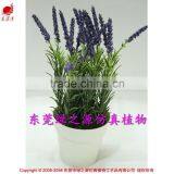 Wholesale Potted Succulent Wedding Decor Mini Succulent Artificial Lavender thumbnail-1