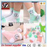 2017 Shuoyang Manufacturer Customized Anti-bacterial Breathable 100%Cotton Private Label Brand Design Eco Kids Cartoon Tube Sock thumbnail-6
