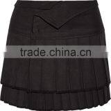 High Quality Custom Ladies Black Cotton Indian Style Skirts thumbnail-3