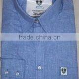 GENTS FULL SLEEVES PLAIN DYED POLY COTTON FORMAL SHIRTS thumbnail-3