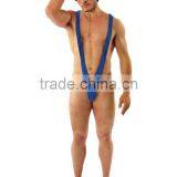 Borat Mankini Thong Swimsuit (Blue) thumbnail-1