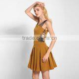 Maxnegio Sexy Club Pleat Lace up Prom Dress thumbnail-3